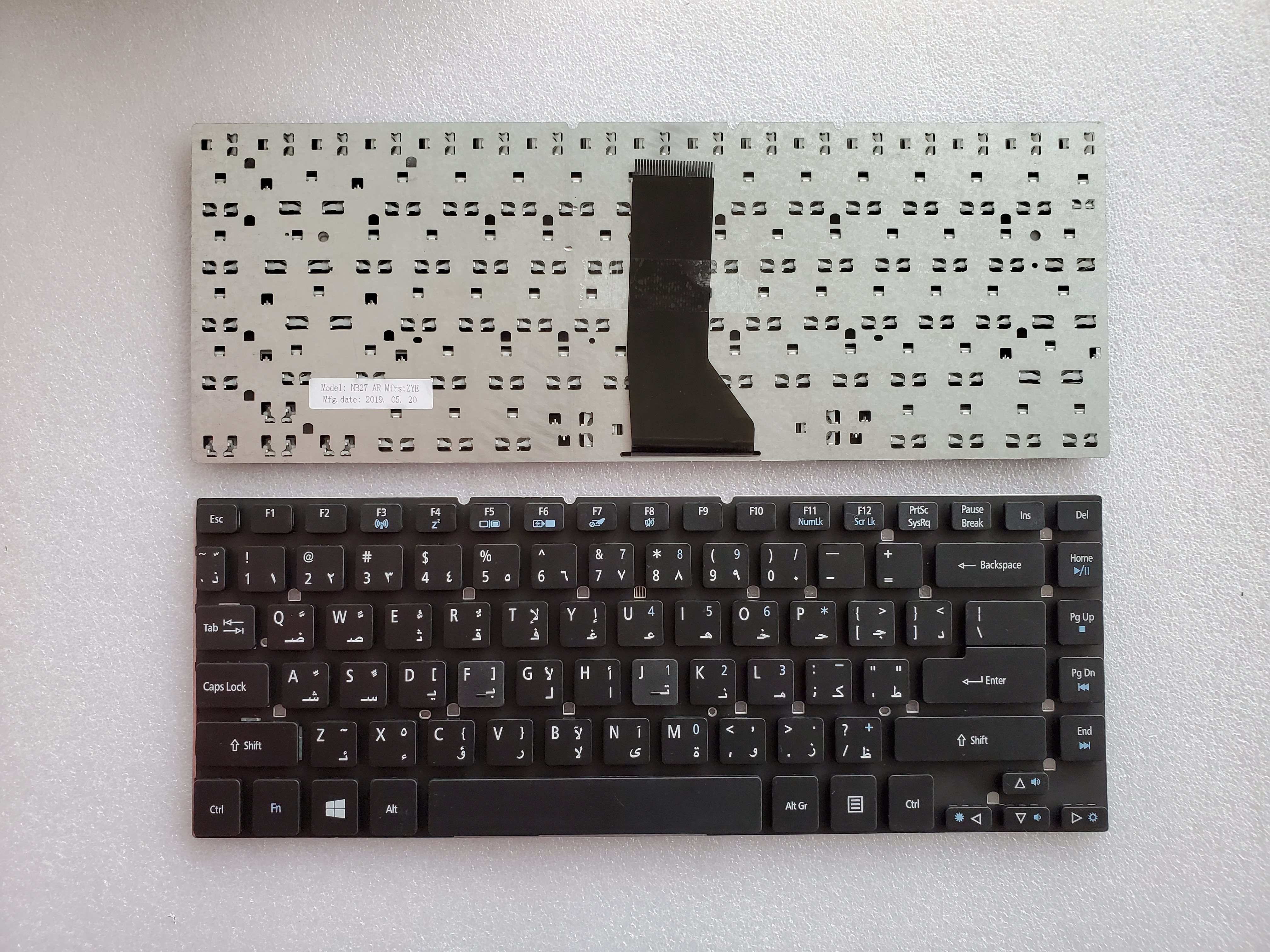 Picture of New Replacement Laptop Keyboard For ACER 3830 BLACK (OEM) AR Layout